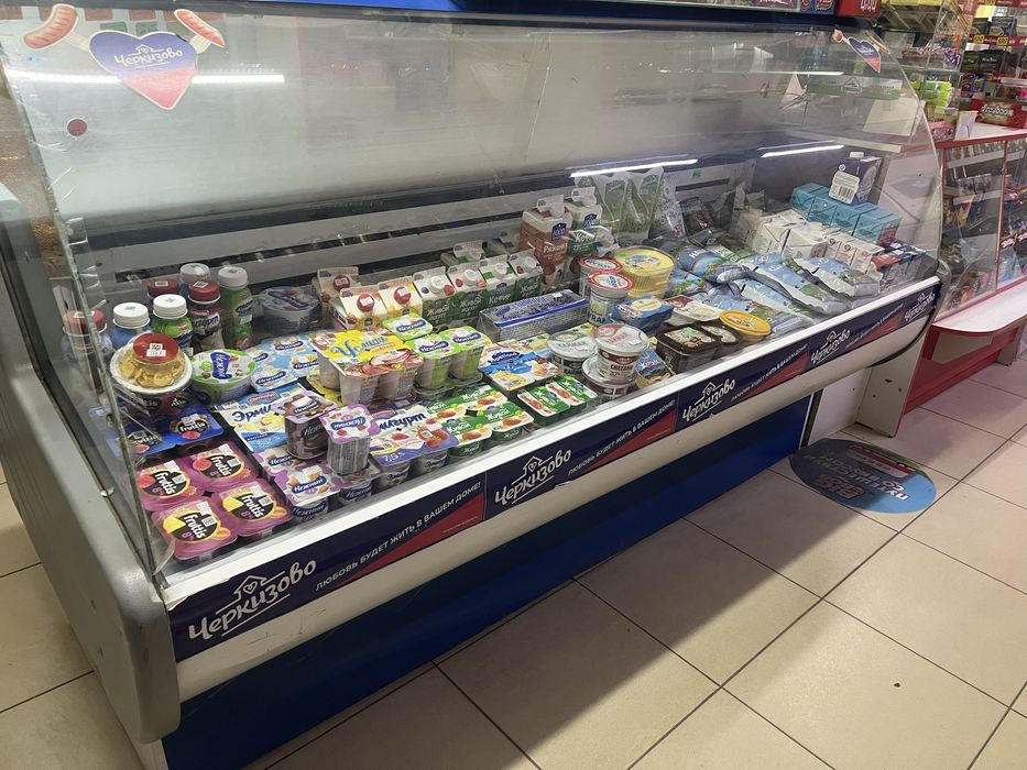 Продам б/у витринный холодильник