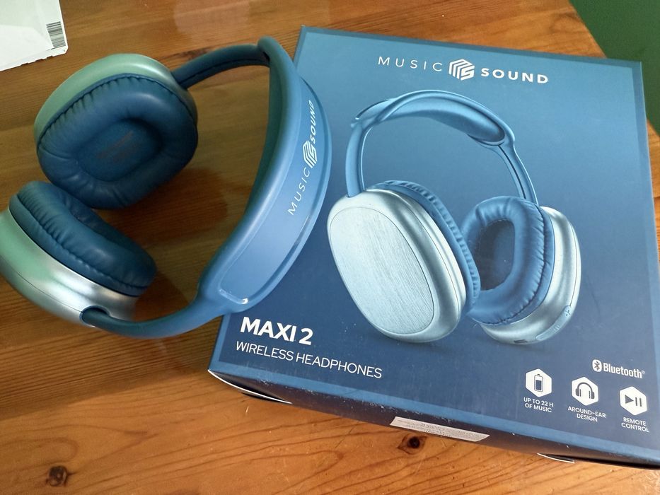 Music sound maxi 2 bluetooth слушалки звукоизолиращи