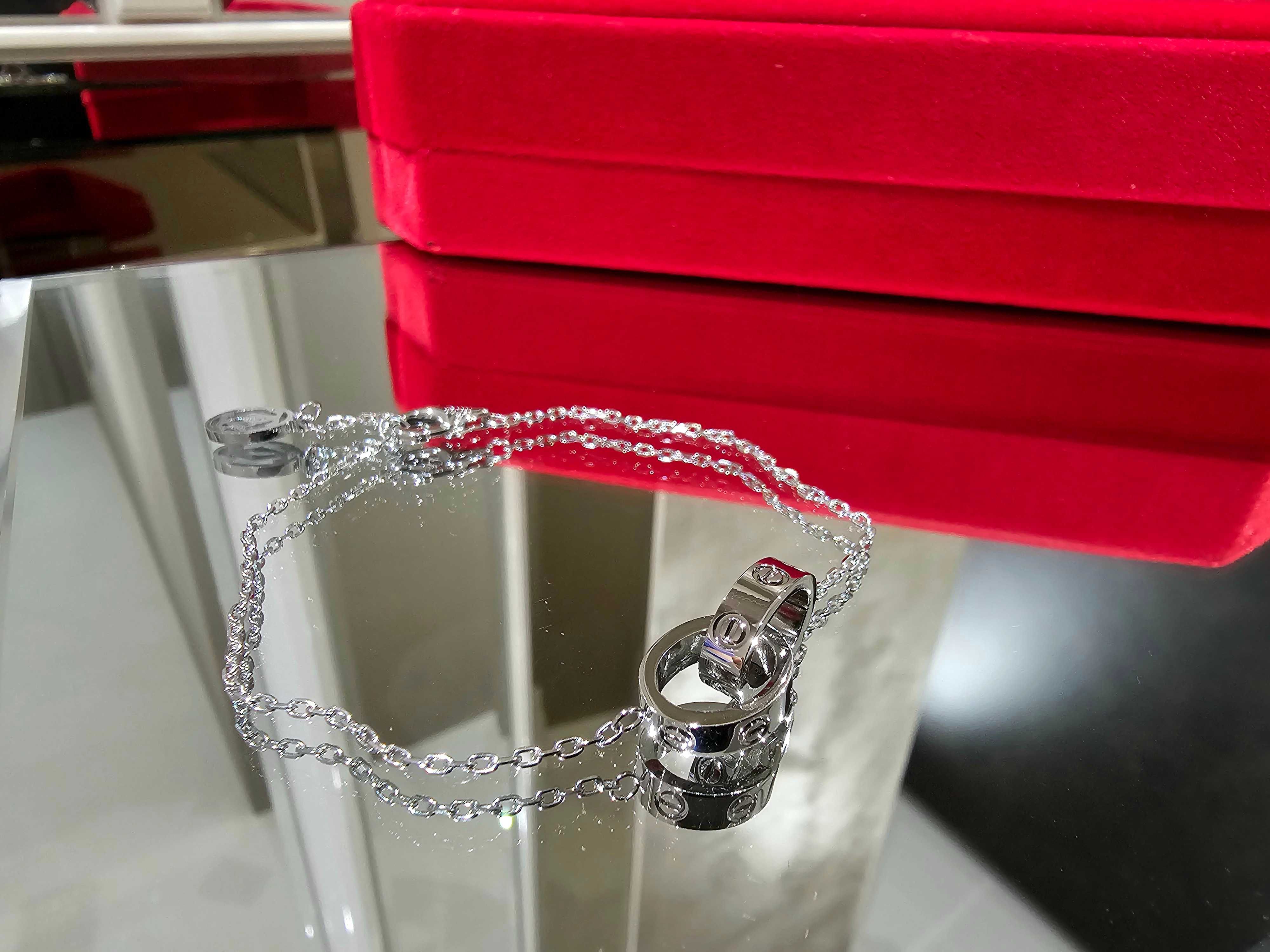 CARTIER Love Silver Chain Мъжка / Дамска Гривна