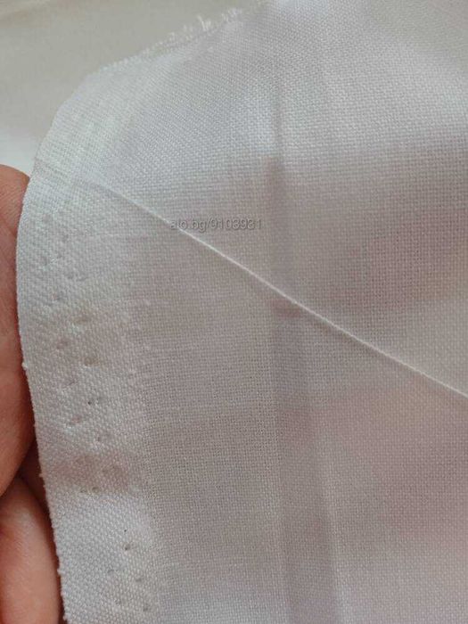 Плат бял 2,70 м, ширина 0,80 м