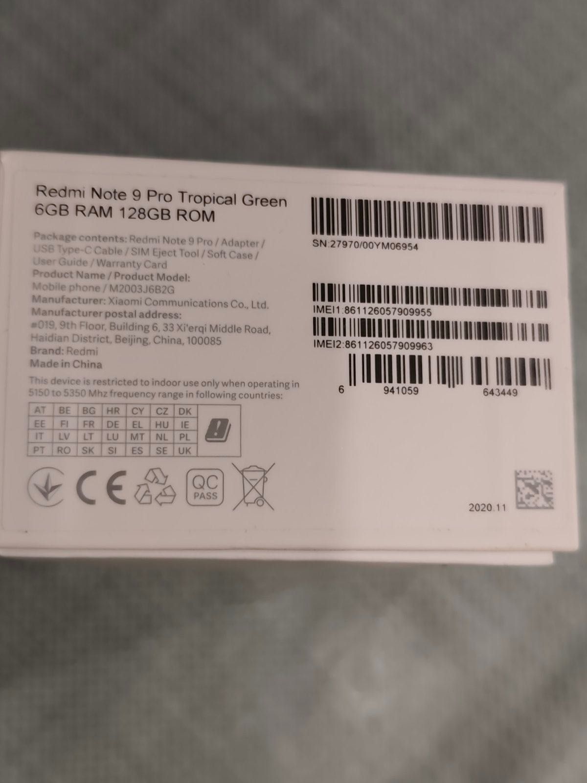 Xiaomi Redmi Note 9