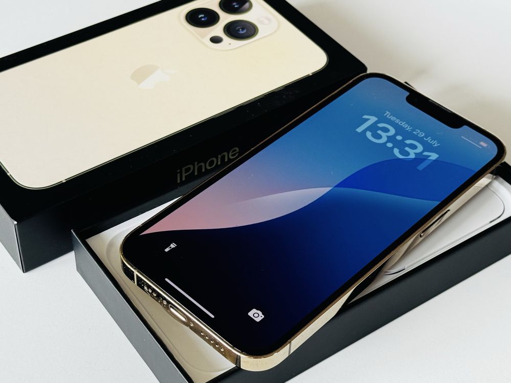 Iphone 13 Pro 128GB Gold 100% Батерия! Гаранция 6 месеца