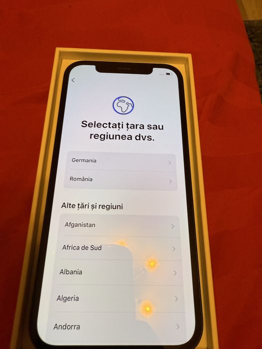Iphone 12 128Gb negru in cutie