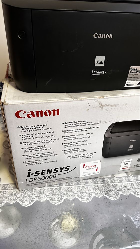принтер  canon 6000 sotiladi-uyda turgan