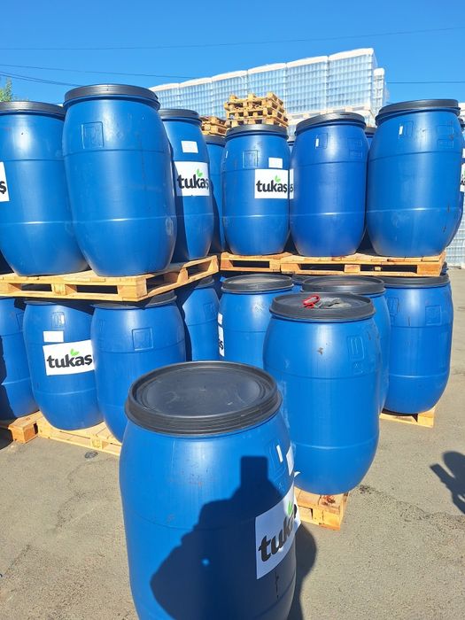Butoi/ butoaie plastic alimentare 220 litri cu capac(ca noi)