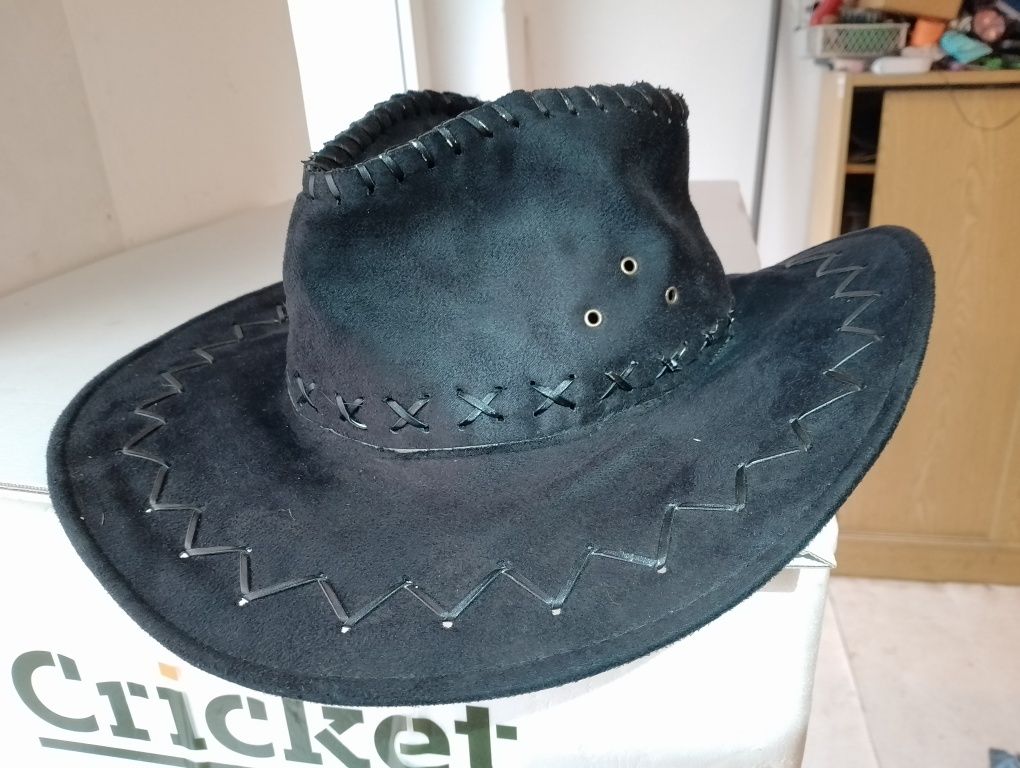 Pălărie cowboy piele eco de calitate