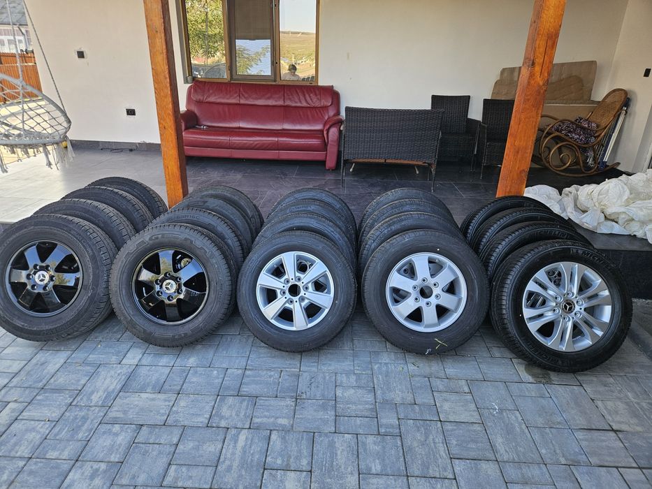 Jante Aliaj Mercedes Sprinter+Cauciucuri