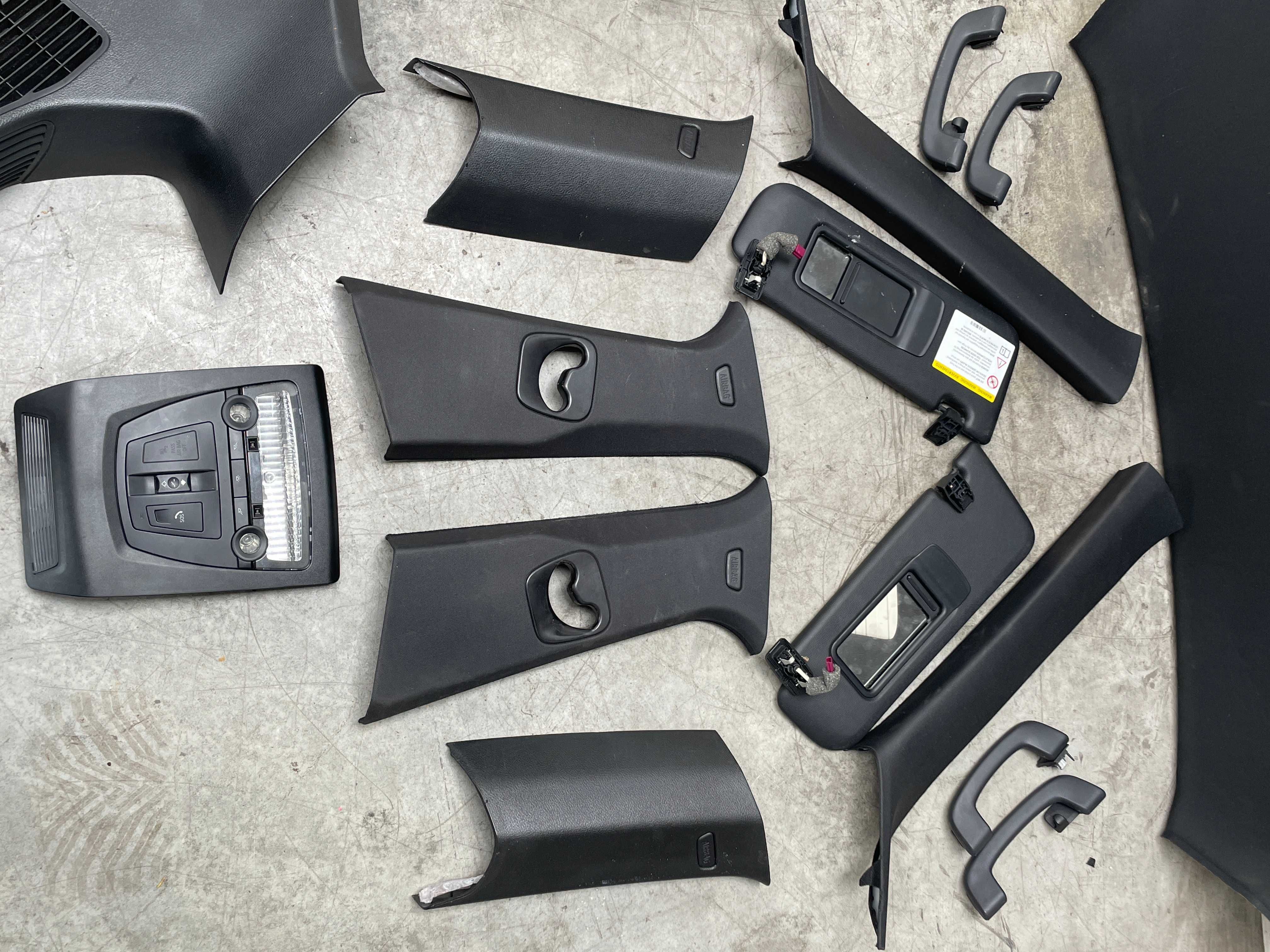 Plafon interior negru cu panoramic Bmw X3 F25
