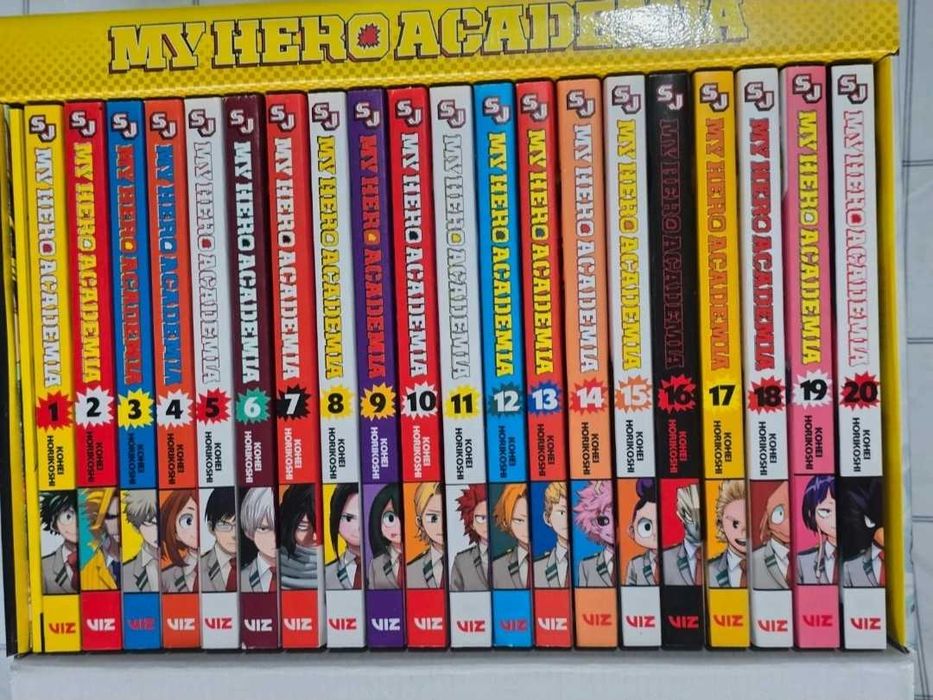 MANGA My Hero Academia - Box Set vol 1-20