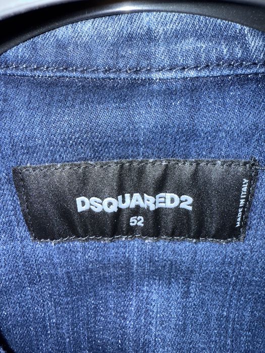 Vand geaca denim ORIGINALA Dsquared2 model Dan Dean marime 52