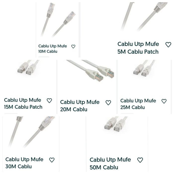 Cablu Utp Mufe Cablu UTP Cablu Utp Mufat Cablu Net Cablu Ethernet