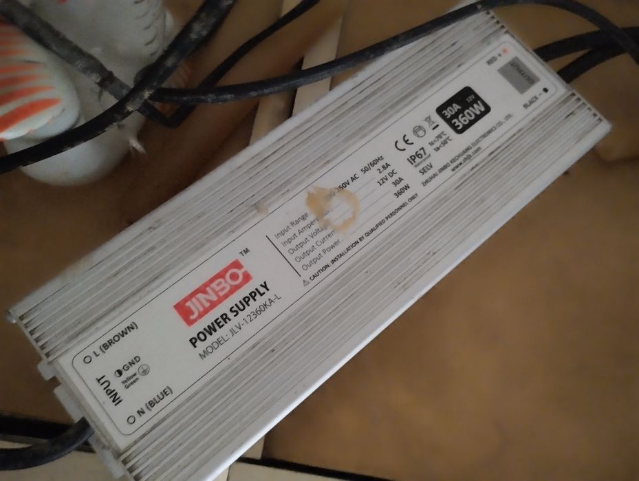 Блок питания на 360w 30a