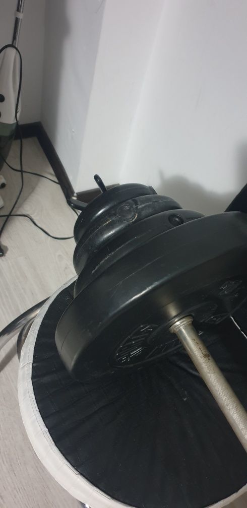 Haltera+greutati 32kg