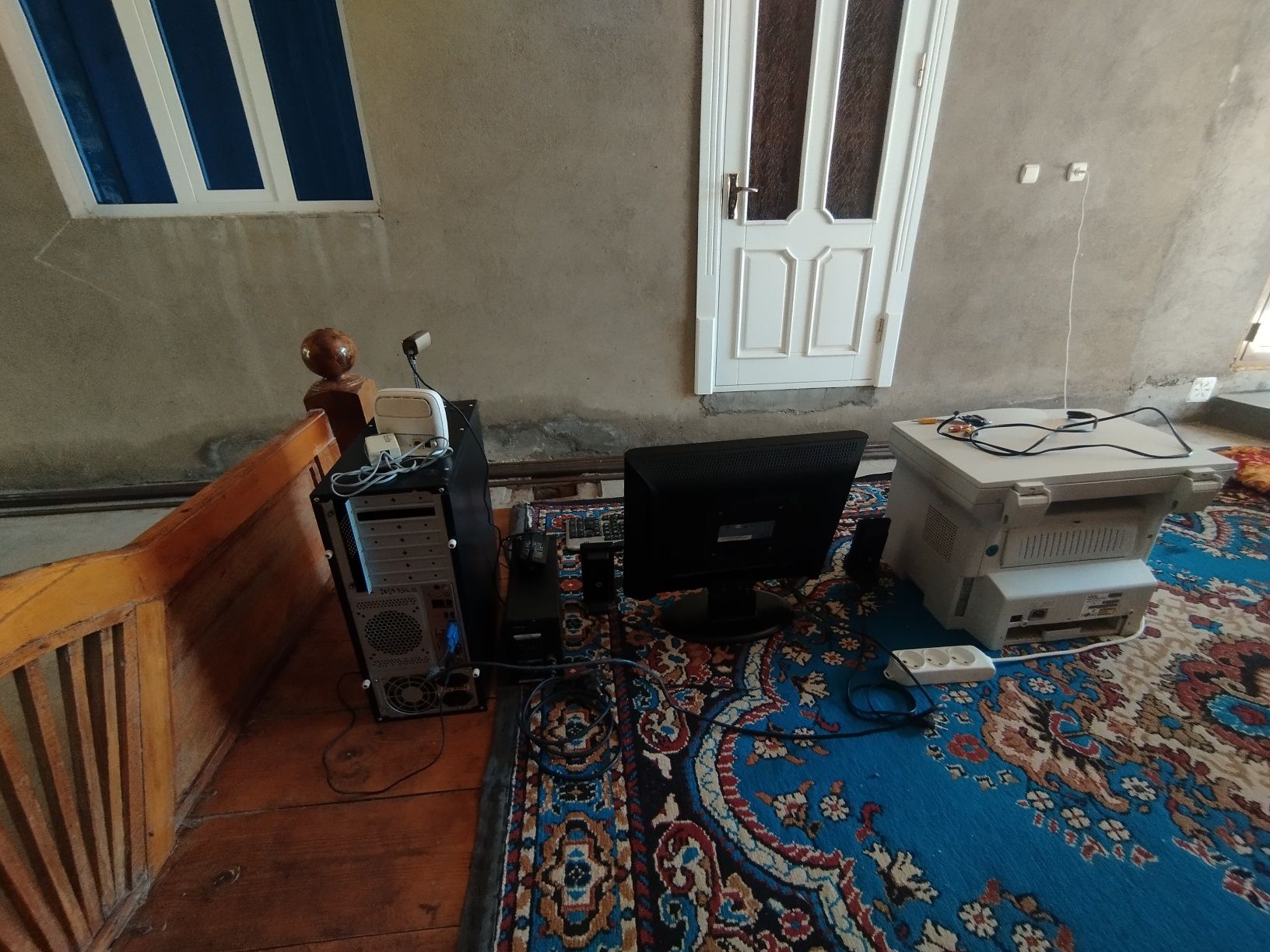 Компьютер, Принтер 3в1, ups,модем, колонки, веб камера,
