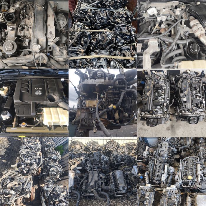 Motor nissan  juke 1.0 Qashqai 1.3 navara  2.3 ys23  2.5 3.0v6 v9x