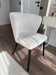 Scaun din lemn masiv, boucle, Atelier September