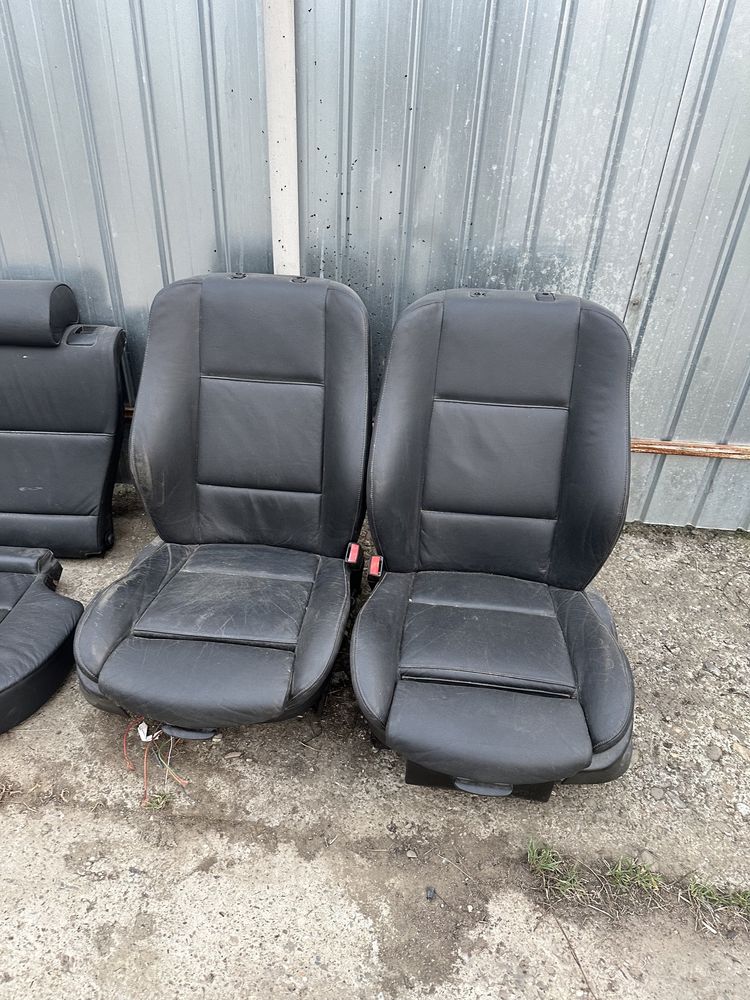 Interior Scaune stanga dreapta BMW X5 E53 sport comfort Full electric
