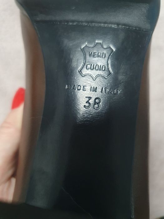 Pantofi piele naturala