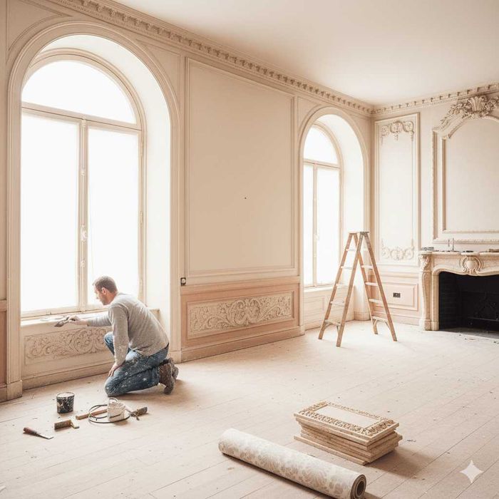 Малярка. Шпаклевка. Покраска. Гипсокартон. Кафель. Тяга. Обои. Таркет.