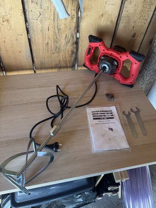 Mixer Electric Campion, cu Variator, 3000W, 800 RPM, 6 Trepte Viteză