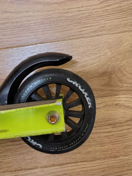 Trotineta Freestyle Croxer Array Lime 100mm - folosit