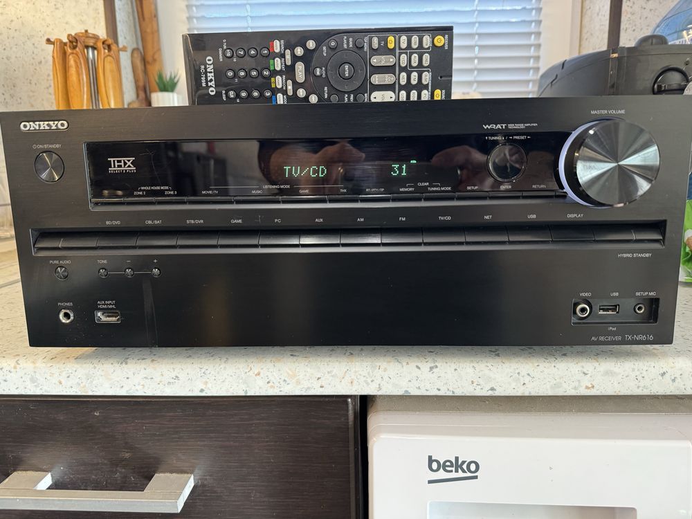 Onkyo TX-NR616 качестве ресивър