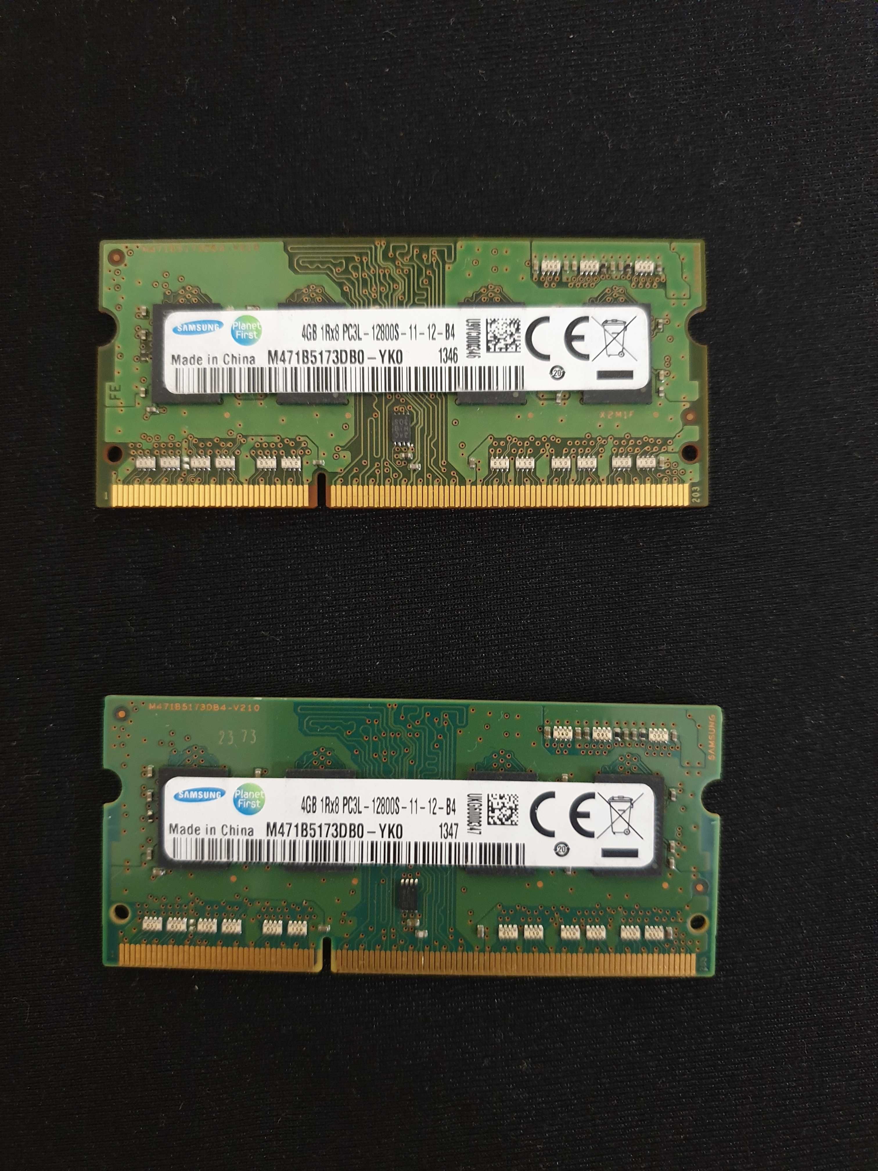 Kit RAM Samsung Dual Channel 8Gb 2x4GB PC3L 2RX8 12800s DDR3 1600MHz