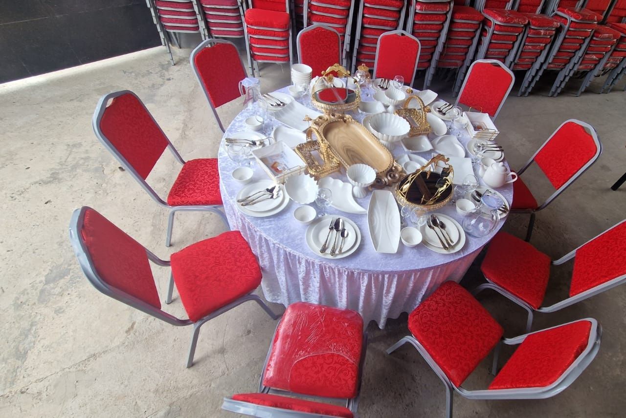 Прокат стол стулья посуды астау Алматы қаласы облыс казан ошак титан