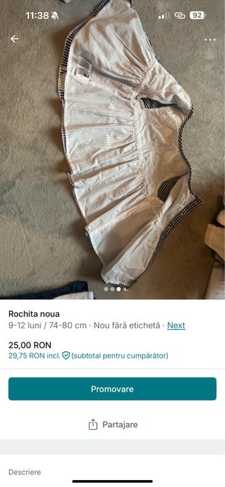 Rochita bebe next 80