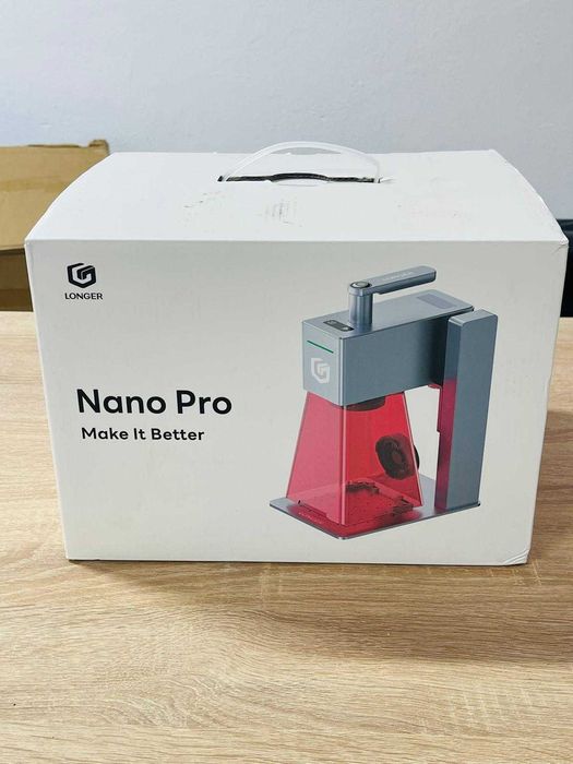 Mașină de gravură cu laser portabilă Longer Nano Pro - 5000mm/s