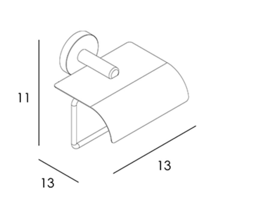 Испански държач за тоалетна хартия с капак