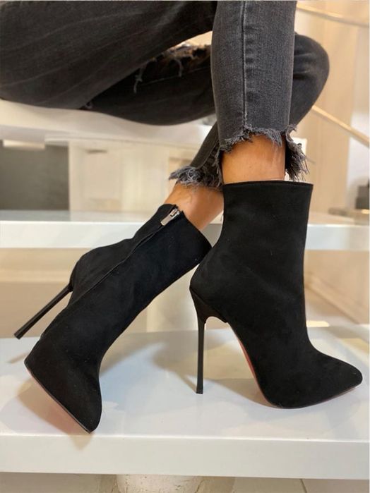 Боти Cassidi Black Sued