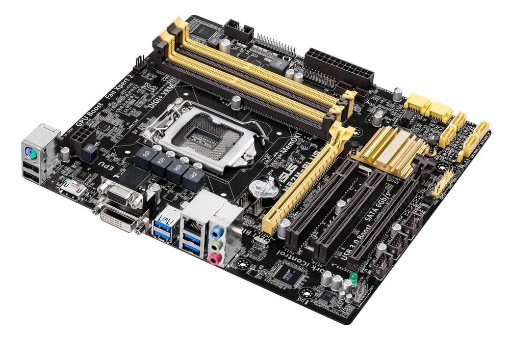 Материнская плата Asus h87m-plus