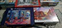 Lot 8 puzzle, 500 si 1000 piese