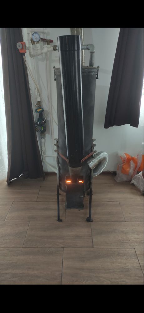 Soba racheta peleti lemne 15 Kw