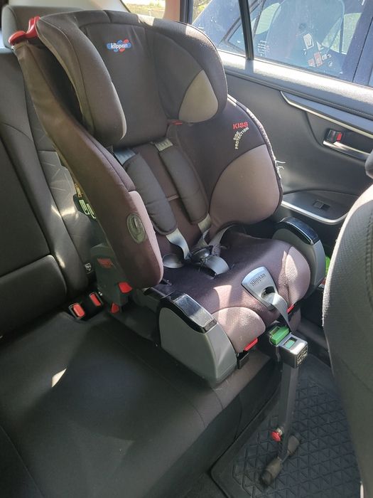 Scaun auto copil Klippan Triofix Recline 9-36 kg + baza Isofix