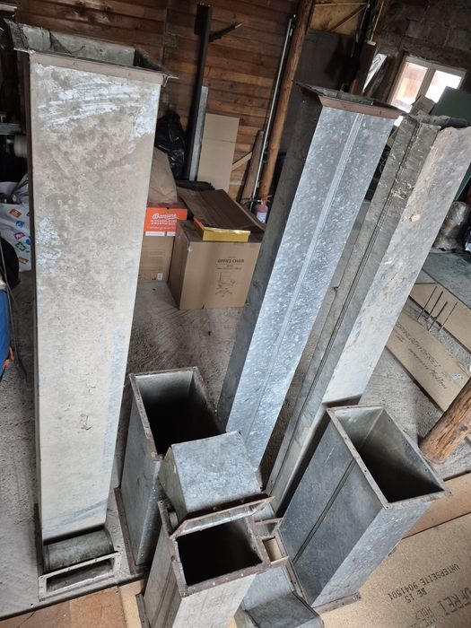 Tubulatura rectangulara pentru desfumare