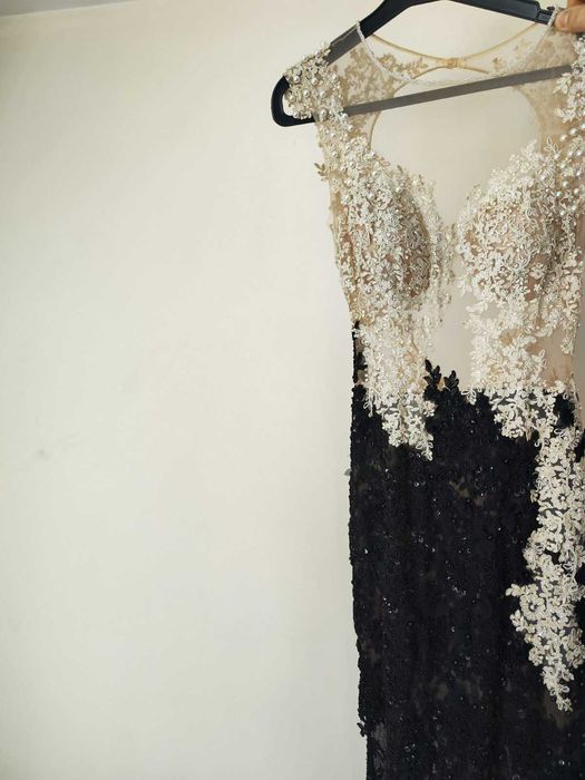 НАМАЛЕНИЕ- Чисто нова дизайнерска бална рокля на Стоян Радичев