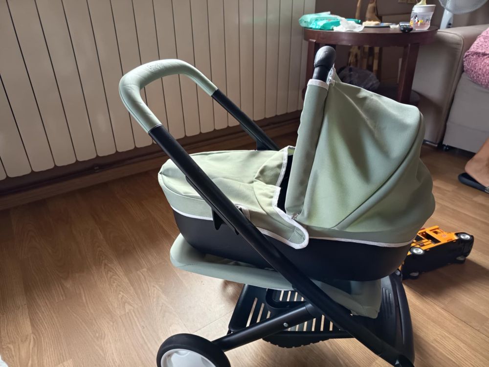 Количка за кукли Smoby Maxi-Cosi Зелена 3в1
