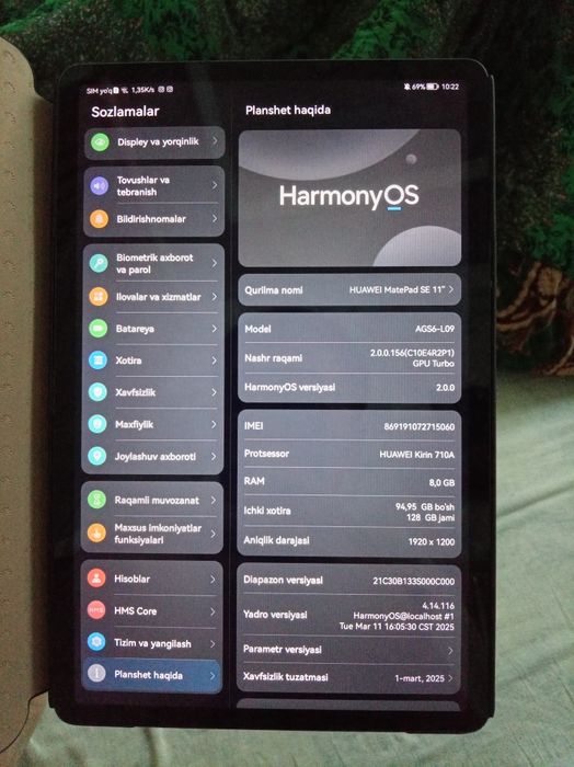Huawei MatePad Se 11 planshet