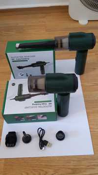 Mini Aspirator turbo PHILIPS portabil 4 in 1