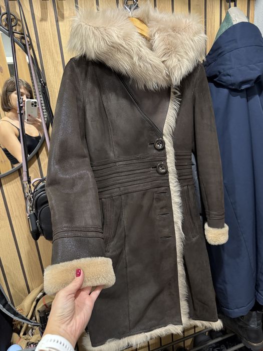 Продам натуральную дублёнку 40-42р