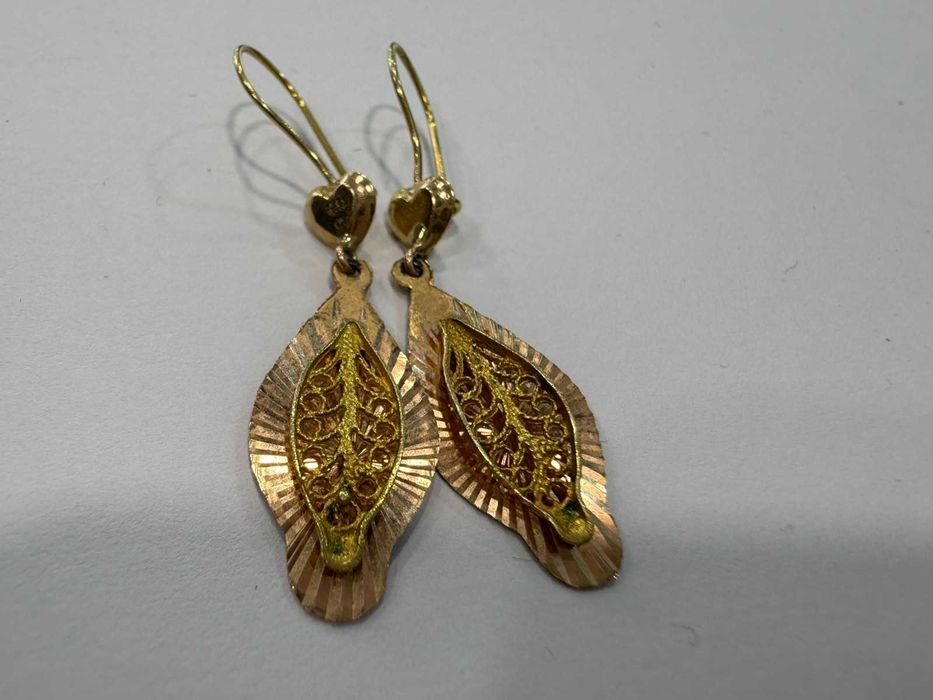 Златни дамски обеци 2.30 г – 14K