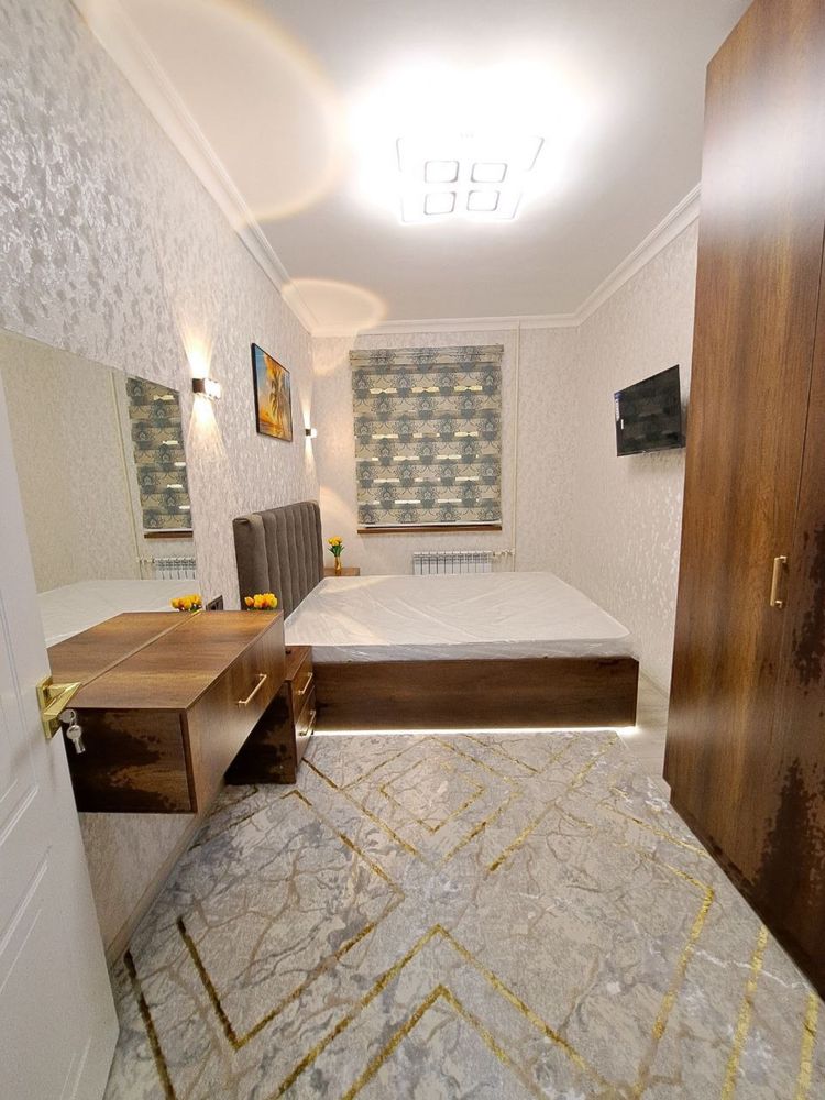 Арендага квартира 4х 650$ Новза метро ойлага қиз болларга Евро ремонт