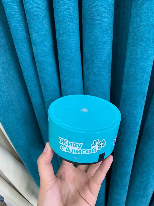 Яндекс Станция Лайт зеленого цвета