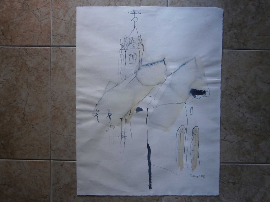 Акварел  Подписан 39х51см.