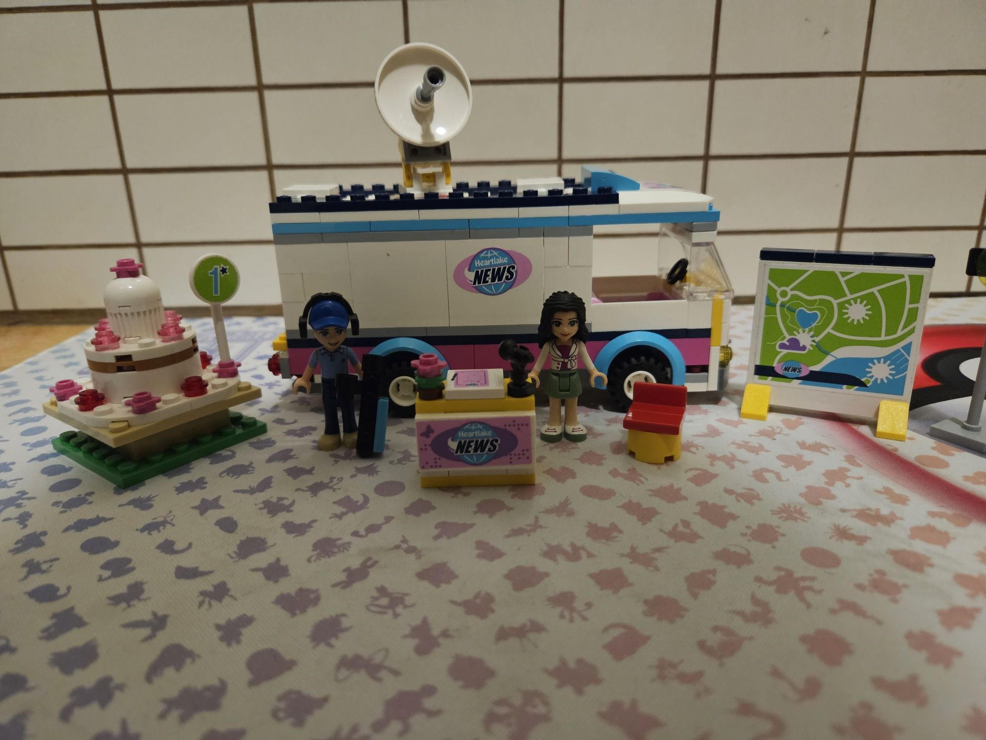 Lego friends Rulota de stiri