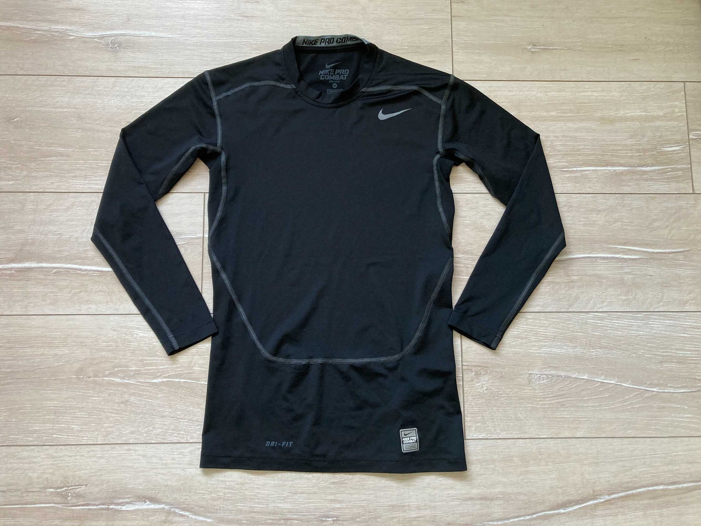 Найк Nike Pro Combat Compression Dri Fit мъжка блуза фланела размер М