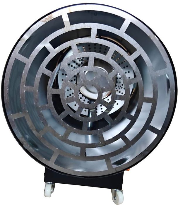 Tun de caldura gaz 100kw ,display programabil,reductor roti  KD11707