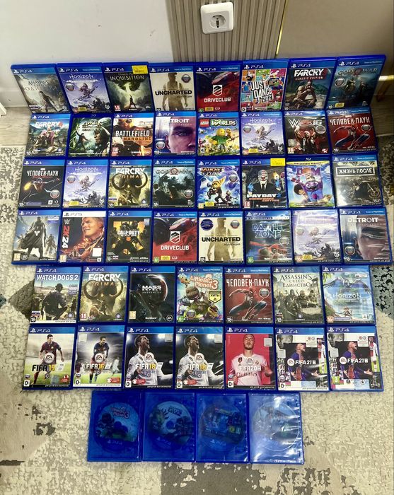 Диски на PS 4/5 по низкой цене